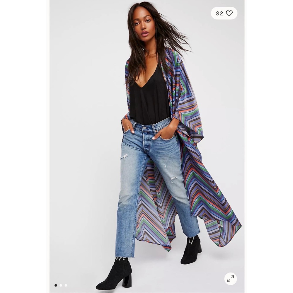 Free People intimately Mojave oversized kimono size xs